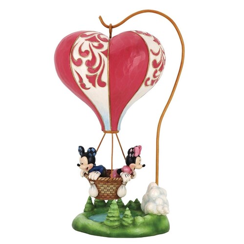 Disney Traditions Figurine 24cm Heart Air Balloon, Whitehill 6011916