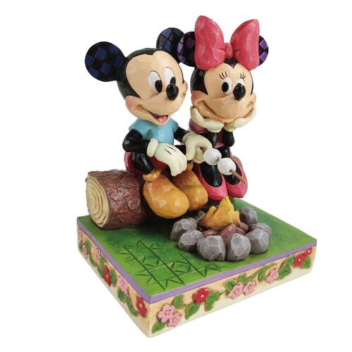  Disney Traditions Figurine 14cm Mickey & Minnie Campfire, Whitehill 6011938