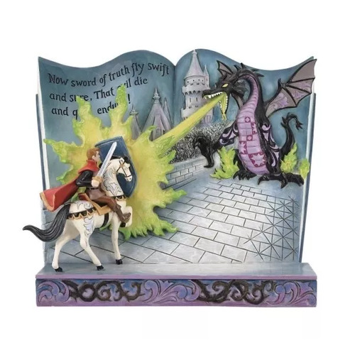 Disney Traditions Figurine 17cm Sleeping Beauty Story Book, Whitehill 6013068