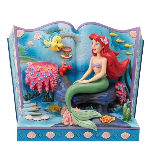 Disney Traditions Figurine 16cm The Little Mermaid Story Book, Whitehill 6014323