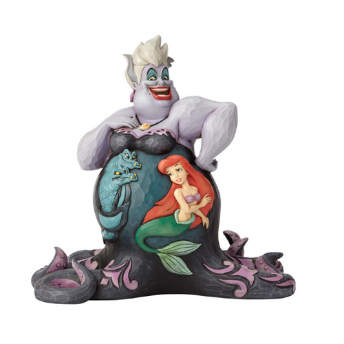 Disney Traditions Figurine 21cm Ursula with Ariel, Whitehill 4059732