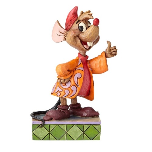 Disney Traditions Figurine 10cm Jaq Thumbs Up, Whitehill 4059738