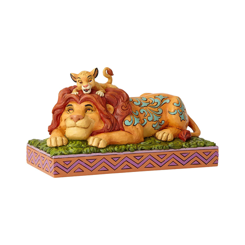  Disney Traditions Figurine 11cm Simba & Mufasa, Whitehill 6000972