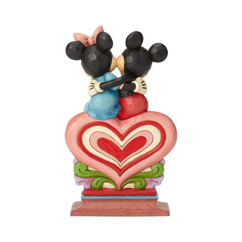  Disney Traditions Figurine 22cm Mickey & Minnie on Heart, Whitehill 6001282