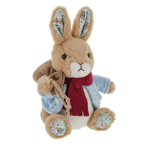 Beatrix Potter Plush PETER RABBIT Musical 17cm Christmas Jingle Bells Jas-BP32271