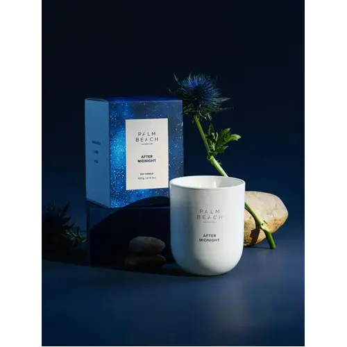 Palm Beach Scented Soy Candle Standard 400g - After Midnight S24MCXAM