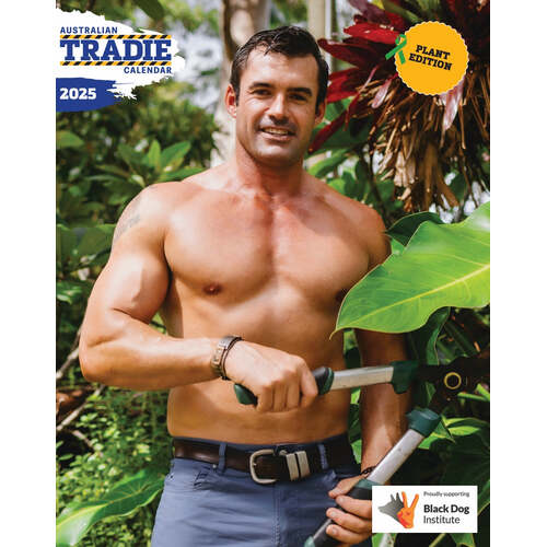 2025 Calendar Australian Tradie 24x30cm Wall Plant Edition