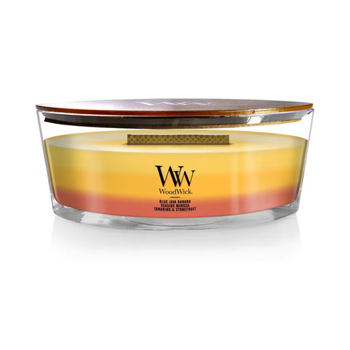 WoodWick Scented Candle Tropical Sunrise Trilogy Ellipse 453g WW1647914