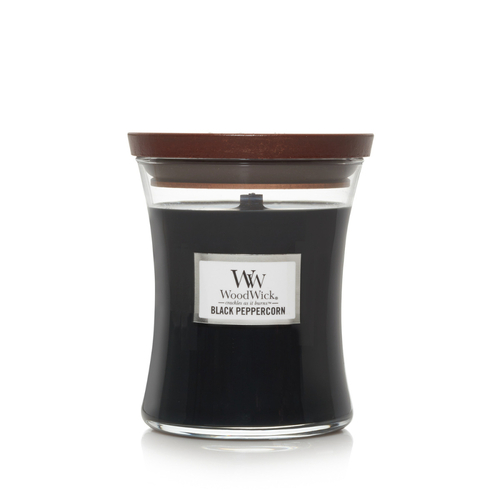 WoodWick Scented Candle Black Peppercorn Medium 275g WW1666265