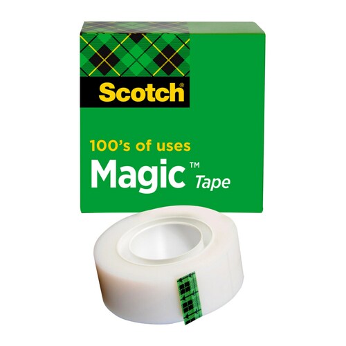 3M Scotch Magic Tape 810 18mmx33m Boxed Pack of 12 GNS-26105