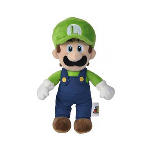 Super Mario Plush 24cm Luigi, Jasnor SUMA1009