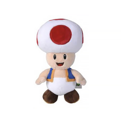 Super Mario Plush 24cm Toad, Jasnor SUMA1009