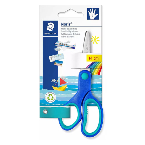 Staedtler Noris Club Safety Scissors 14cm Left-Handed