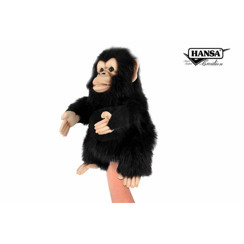 Hansa Creation Hand Puppet Chimp 25cm CA Australia HC8468