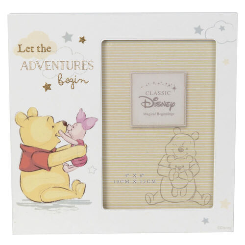 Photo Frame Disney Winnie The Pooh 4x6 Let The Adventures Begin, JAS-WDI417