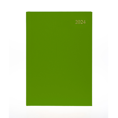 2024 Diary Collins Essential A4 Week to View Lime ESSA43.64