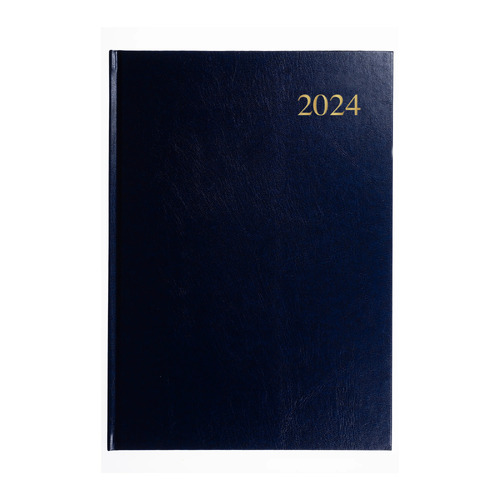 2024 Diary Collins Essential A5 Week to View Blue ESSA53.60