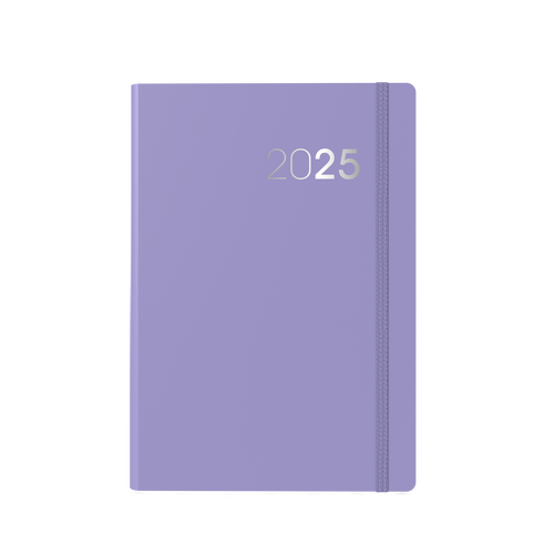 2025 Diary Collins Legacy A5 Week to View Lilac CL53.55