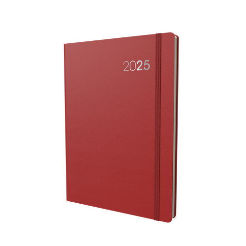 2025 Diary Collins Legacy A4 Day to Page Red CL41.15