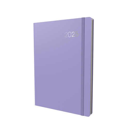 2025 Diary Collins Legacy A4 Day to Page Lilac CL41.55