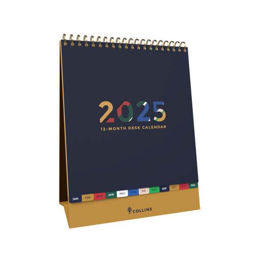 2025 Calendar Collins Edge Mira Desktop EDMRDC