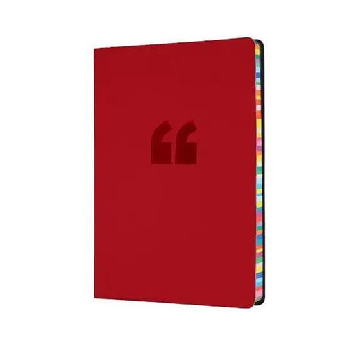 Notebook Collins Edge A5 Ruled Red by Collins Debden ED15R.15