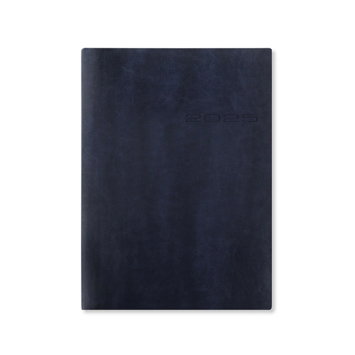 2025 Diary Letts Lecassa A5 Week to View Navy 081746