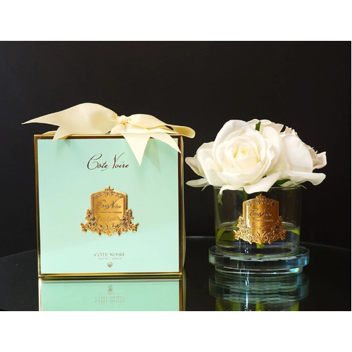 Cote Noire Perfumed Natural Touch Five Roses - Bouquet Gold Ivory White GMR92