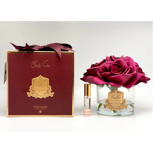 Cote Noire Perfumed Natural Touch Five Roses - Carmine Red GMR90