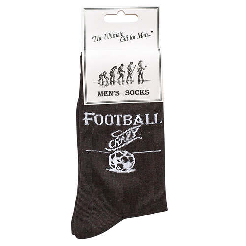 The Ultimate Gift for Man Socks Men's One Size Football Crazy ATS-UGM8782