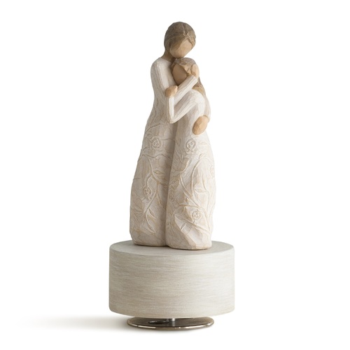 Willow Tree Musical Figurine 19cm Close To Me Clair de Lune, Whitehill 26441