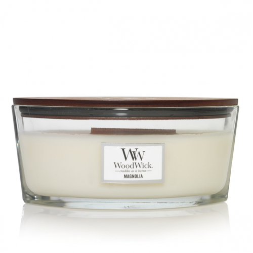 WoodWick Scented Candle Magnolia Ellipse 453g WW76190