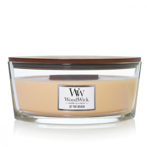 WoodWick Scented Candle At The Beach Ellipse 453g WW76250