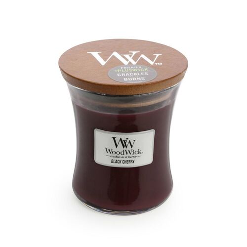 WoodWick Scented Candle Black Cherry Medium 275g WW92100