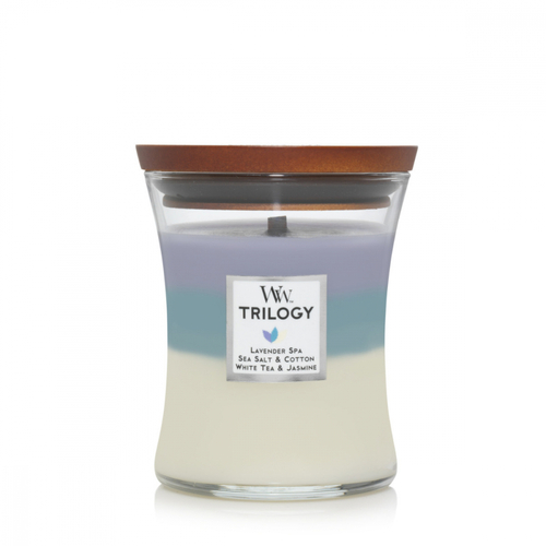 WoodWick Scented Candle Calming Retreat Trilogy Medium 275g WW92965