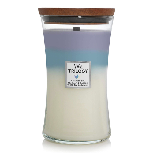 WoodWick Scented Candle Calming Retreat Trilogy Large 609g WW93965