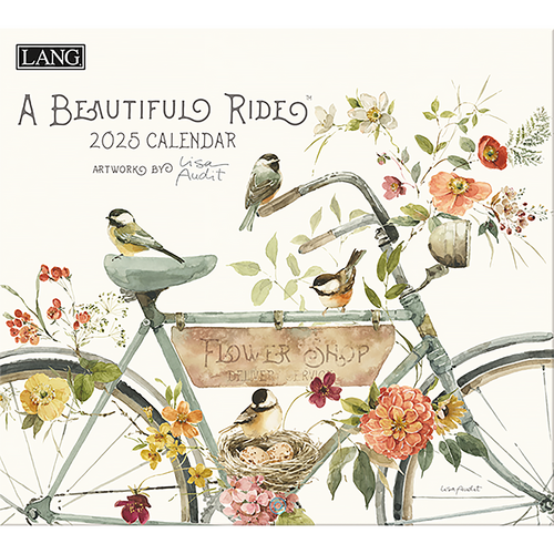 2025 LANG Calendar A Beautiful Ride by Lisa Audit Wall, Lang 25991002018