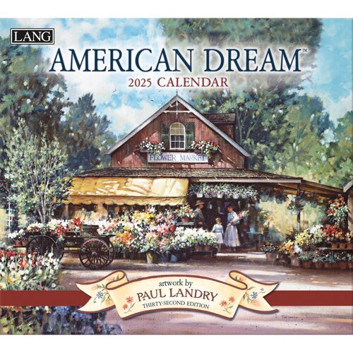 2025 LANG Calendar American Dream by Paul Landry Wall, Lang 25991001890