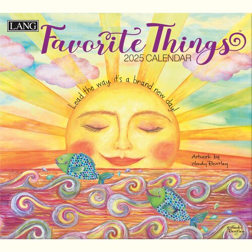 2025 Calendar Favorite Things by Wendy Bentley Wall, Lang 25991001857