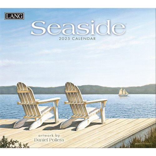 2025 Calendar Seaside by Daniel Pollera Wall, Lang 25991001877