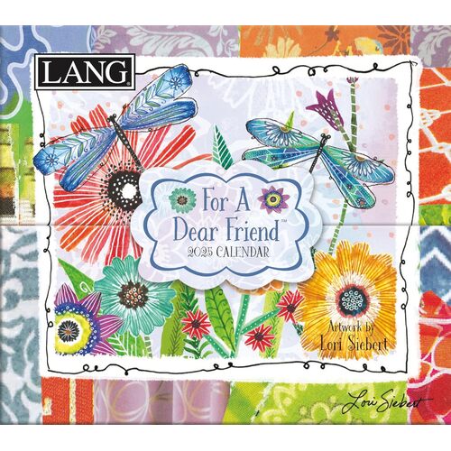 2025 LANG Calendar 365 Daily Thoughts For A Dear Friend by Lori Siebert Boxed, Lang 25991015502