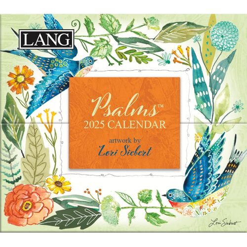 2025 Calendar 365 Daily Thoughts Psalms with Scripture by Lori Siebert Boxed, Lang 25991015507