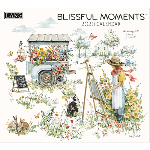 2025 Calendar Blissful Moments by Lisa Audit Wall, Lang 25991002035