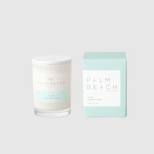 Palm Beach Scented Soy Candle Mini 90g - Sea Salt MINIXSSW