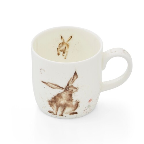 Wrendale Designs Mug 300mL Good Hare Day Hare, Whitehill MMKE5629-XS