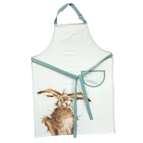 Royal Worcester Wrendale Designs Apron 70x95cm Hare Cotton, Whitehill X0015118892