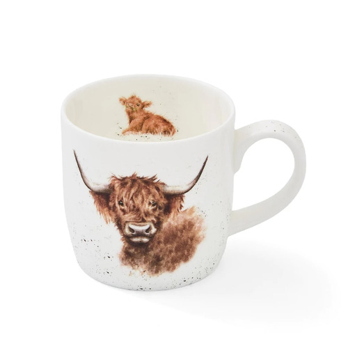 Wrendale Designs Mug 300mL Highland Cow MMMT5629-XS