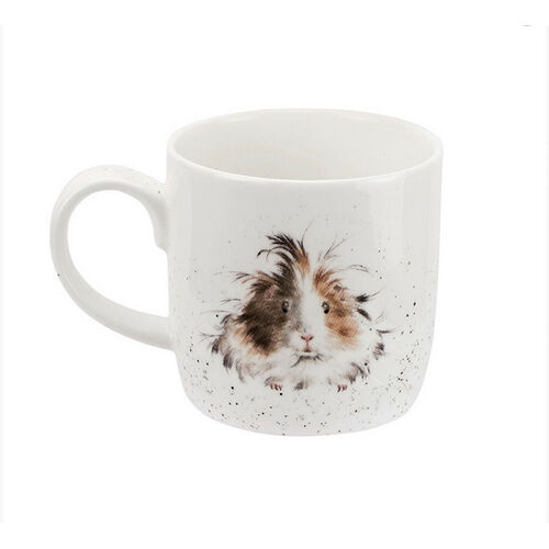 Wrendale Designs Mug 300mL Guinea Pig Lettuce Be Friends MMMV5629-XS