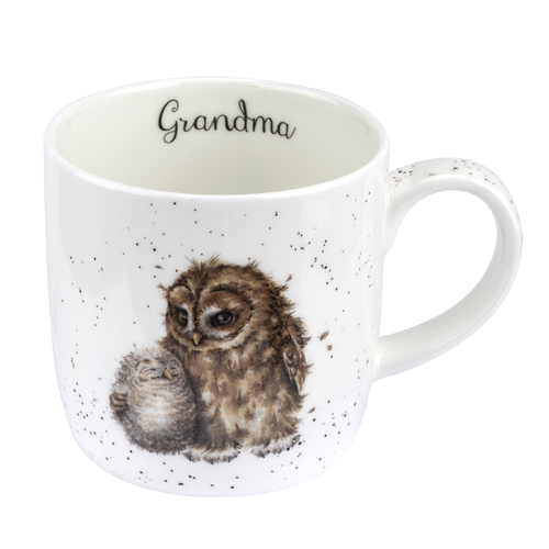 Wrendale Designs Mug 300mL Owl Grandma, Whitehill MMSJ5629-XG