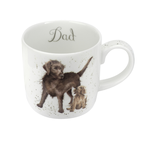 Wrendale Designs Mug 300mL Labrador Dad, Whitehill MMSL5629-XG